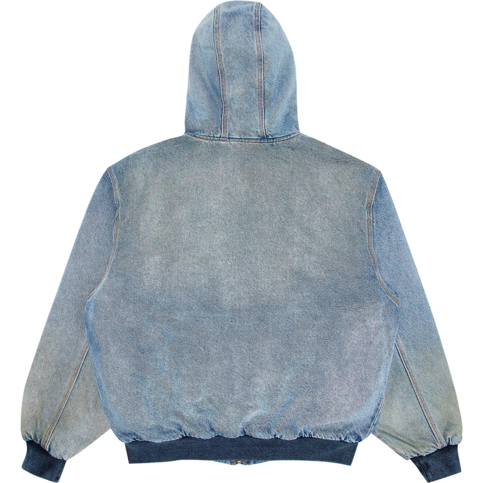 Supreme Reflective Arc Hooded Work Jacket 'Denim'