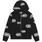 Denim Tears x Corteiz Cotton Wreath Zip Hoodie 'Black'