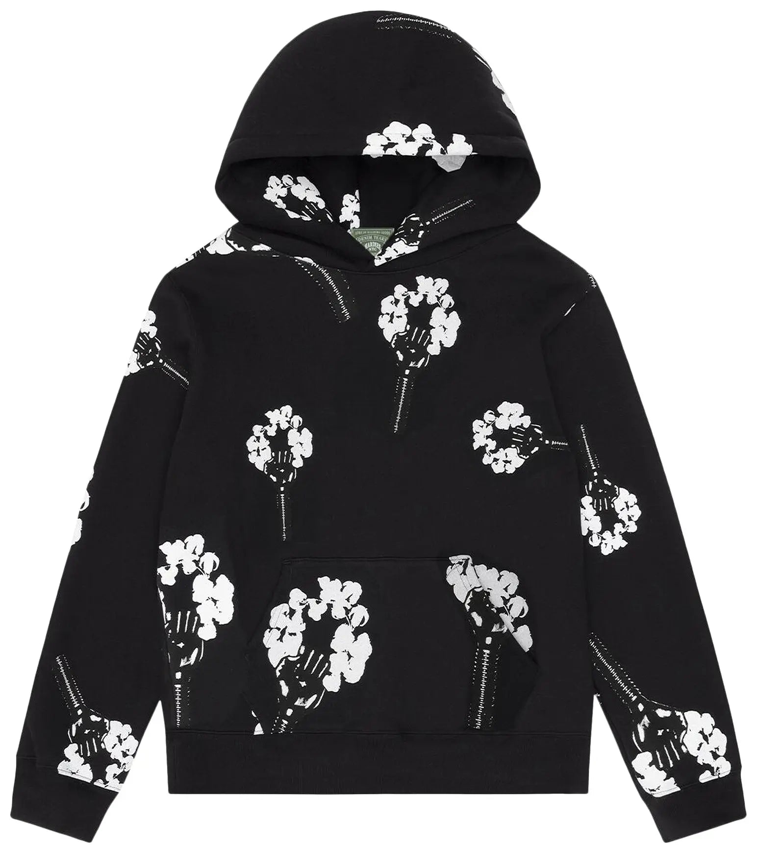 Hoodie Denim Tears x Hardies Tears Black