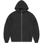 Corteiz Lundun Stitch Zip Hoodie 'Black'