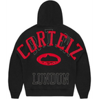 Corteiz Lundun Stitch Zip Hoodie 'Black'