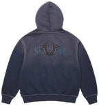 Supreme x True Religion Zip Up Hooded Sweatshirt 'Navy'