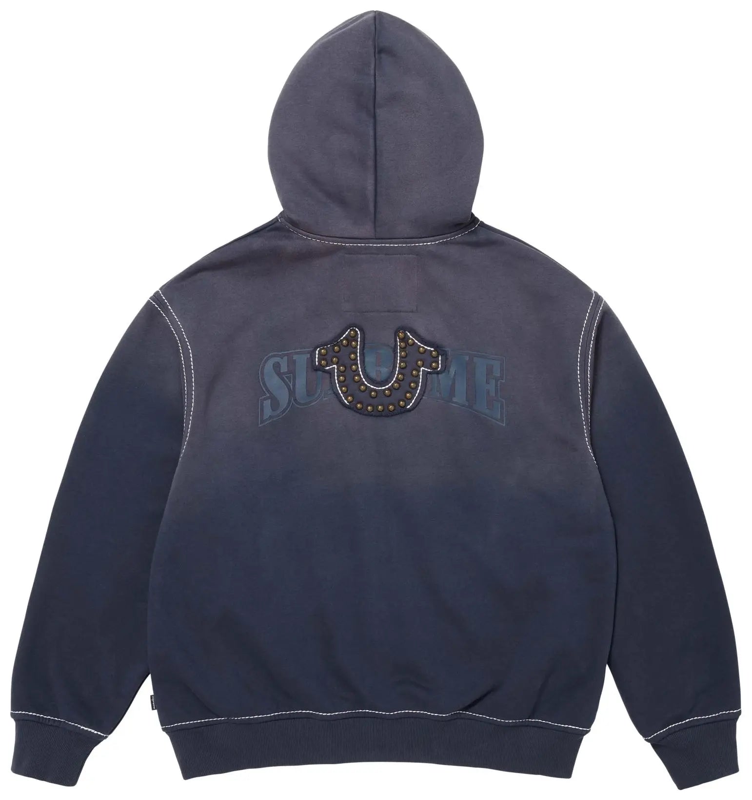 Supreme x True Religion Zip Up Hooded Sweatshirt 'Navy'