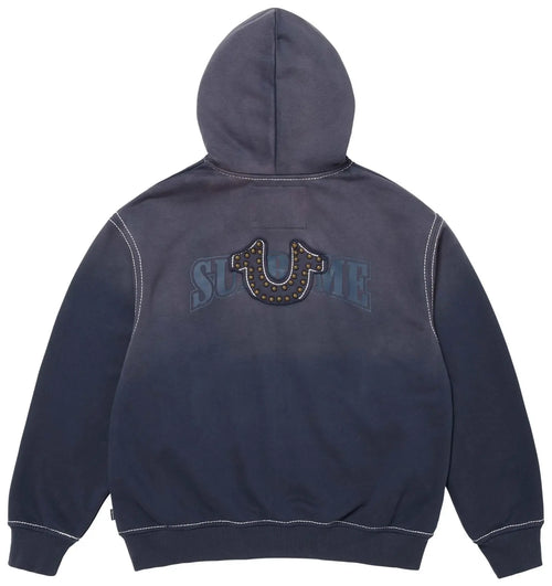 Supreme x True Religion Zip Up Hooded Sweatshirt 'Navy' – BUYANDSELL