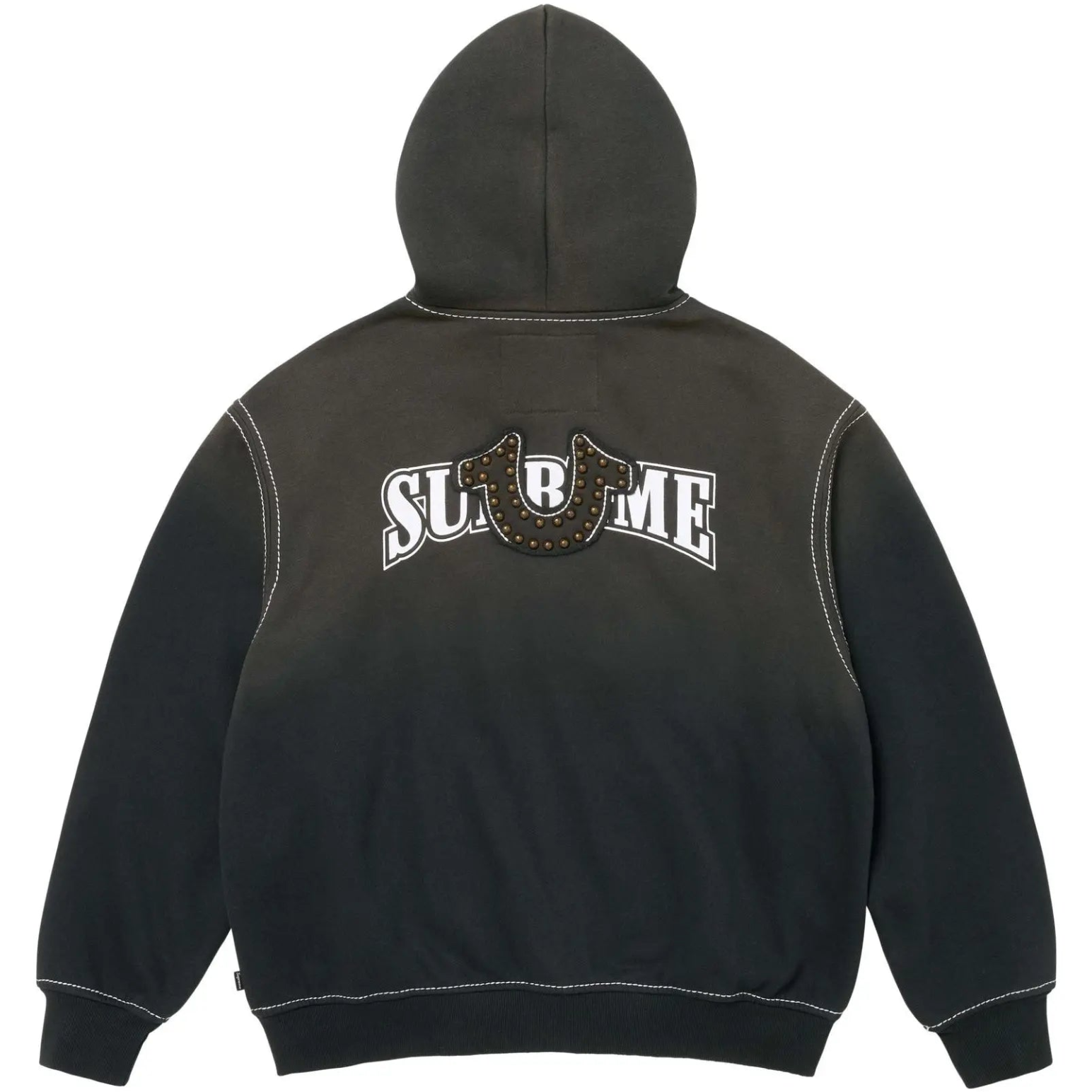 Supreme x True Religion Zip Up Hooded Sweatshirt 'Black'