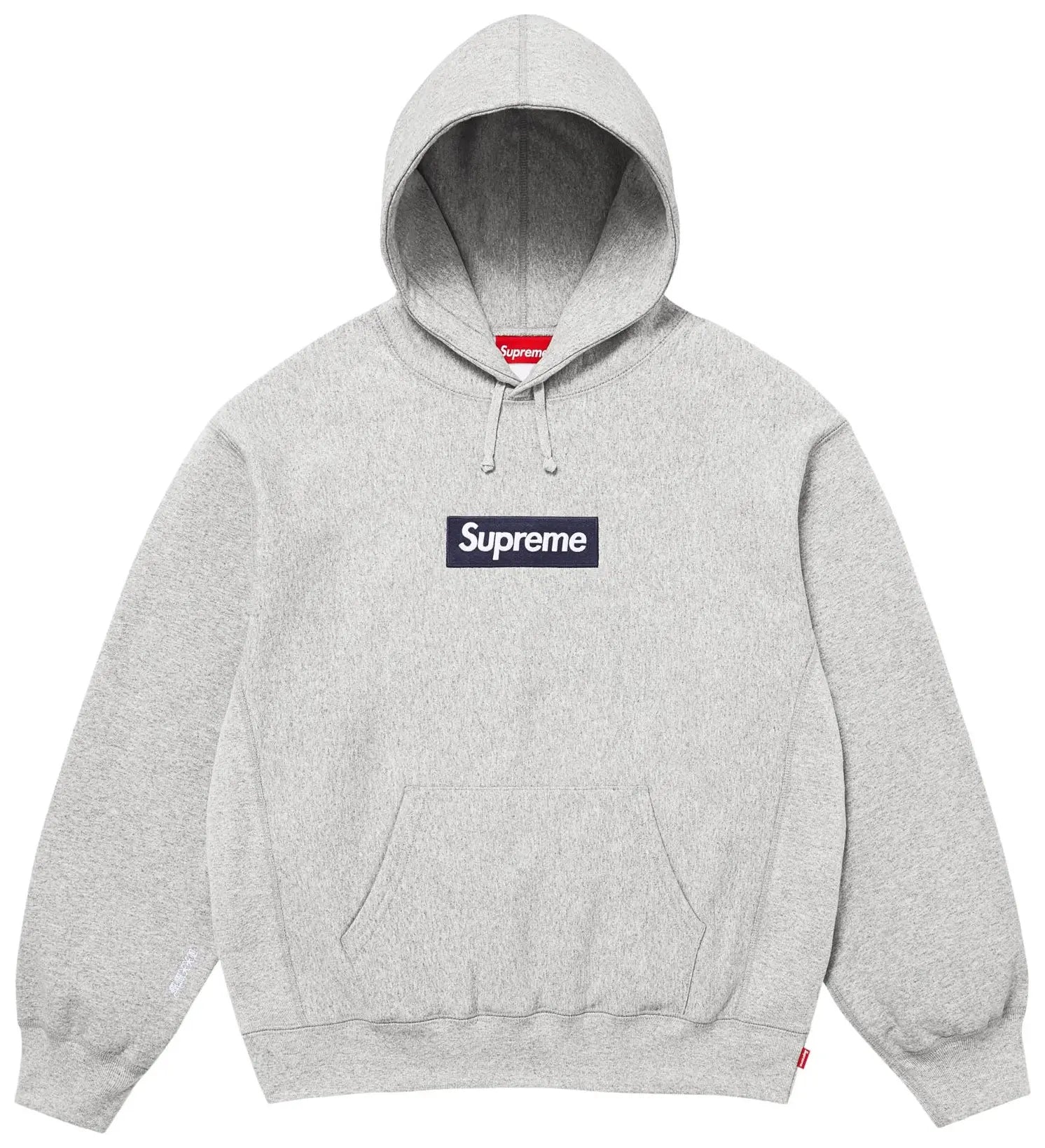 Supreme Box Logo Hooded Sweatshirt 'Heather Grey'