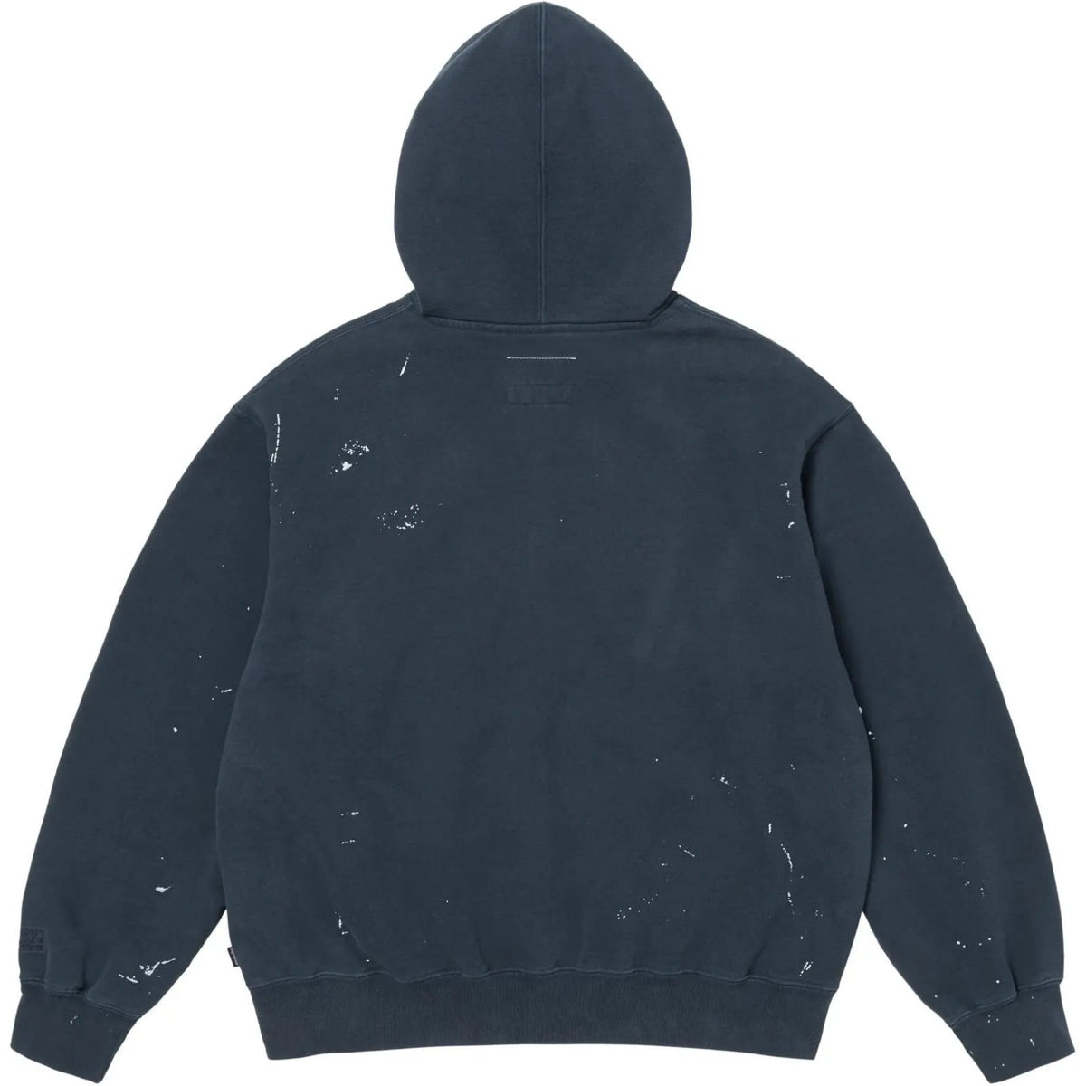 Supreme x MM6 Maison Margiela Box Logo Zip Up Hooded Sweatshirt 'Navy'