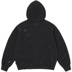 Supreme x MM6 Maison Margiela Box Logo Zip Up Hooded Sweatshirt 'Black'