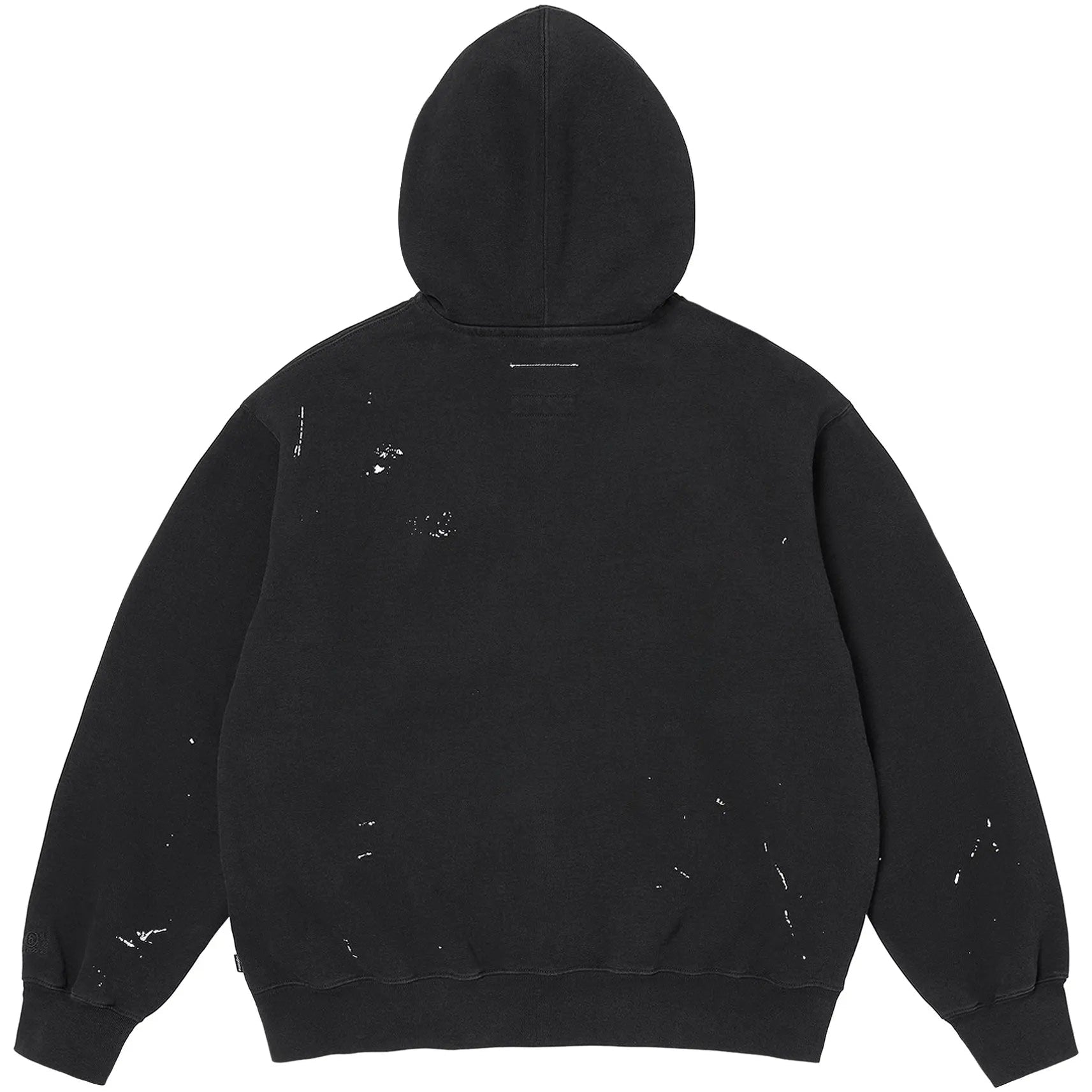 Supreme x MM6 Maison Margiela Box Logo Zip Up Hooded Sweatshirt 'Black'