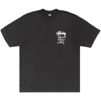 Stussy Any Angle Tee Pigment Dyed 'Faded Black'