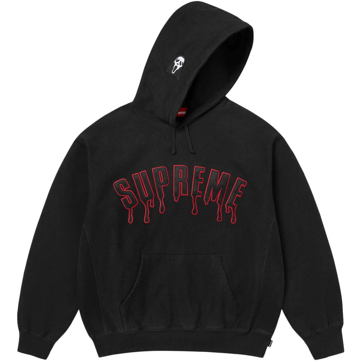 Supreme Ghostface Arc Hooded Sweatshirt 'Black'