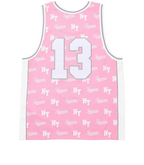 Supreme x Mitchell & Ness Monogram Jersey 'Pink'