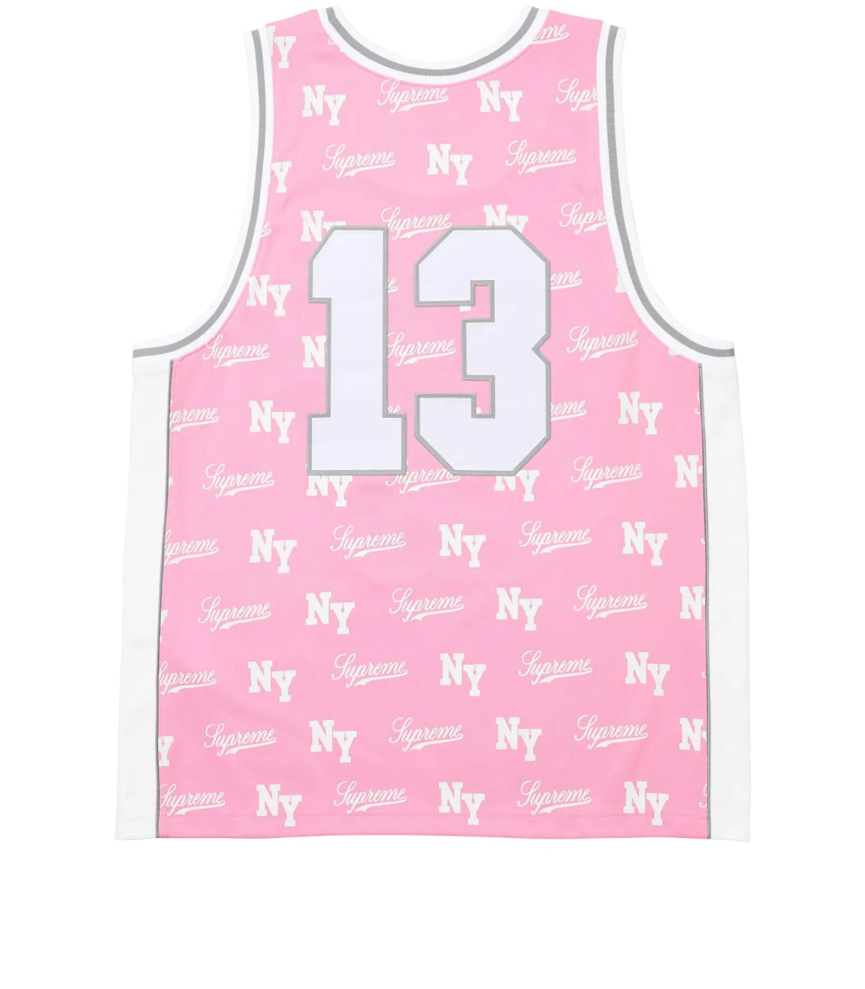 Supreme x Mitchell & Ness Monogram Jersey 'Pink'