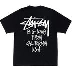 Stussy Big Love Tee 'Black'