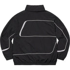 Supreme S Paneled Track Jacket 'Black'