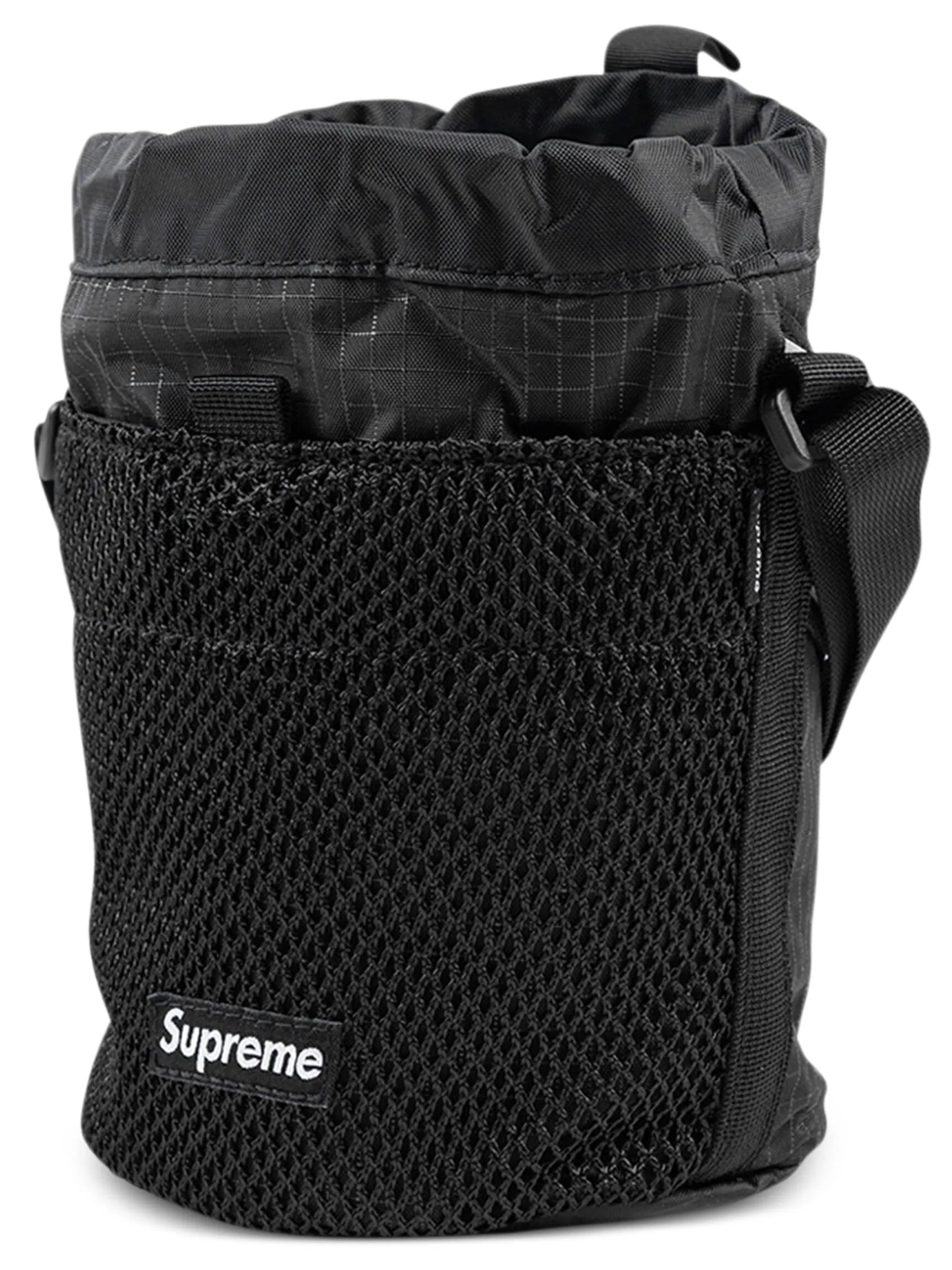 SUPREME POUCH BAG FW23 BLACK MORRAL NEGRO