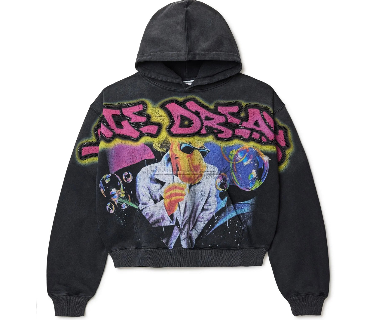 VALE FOREVER CAMEL BIG PULLOVER HOODIE