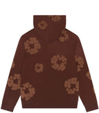 DENIM TEARS MONO BROWN HOODIE POLERA MARRON