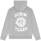Denim Tears University Zip Hoodie 'Grey'