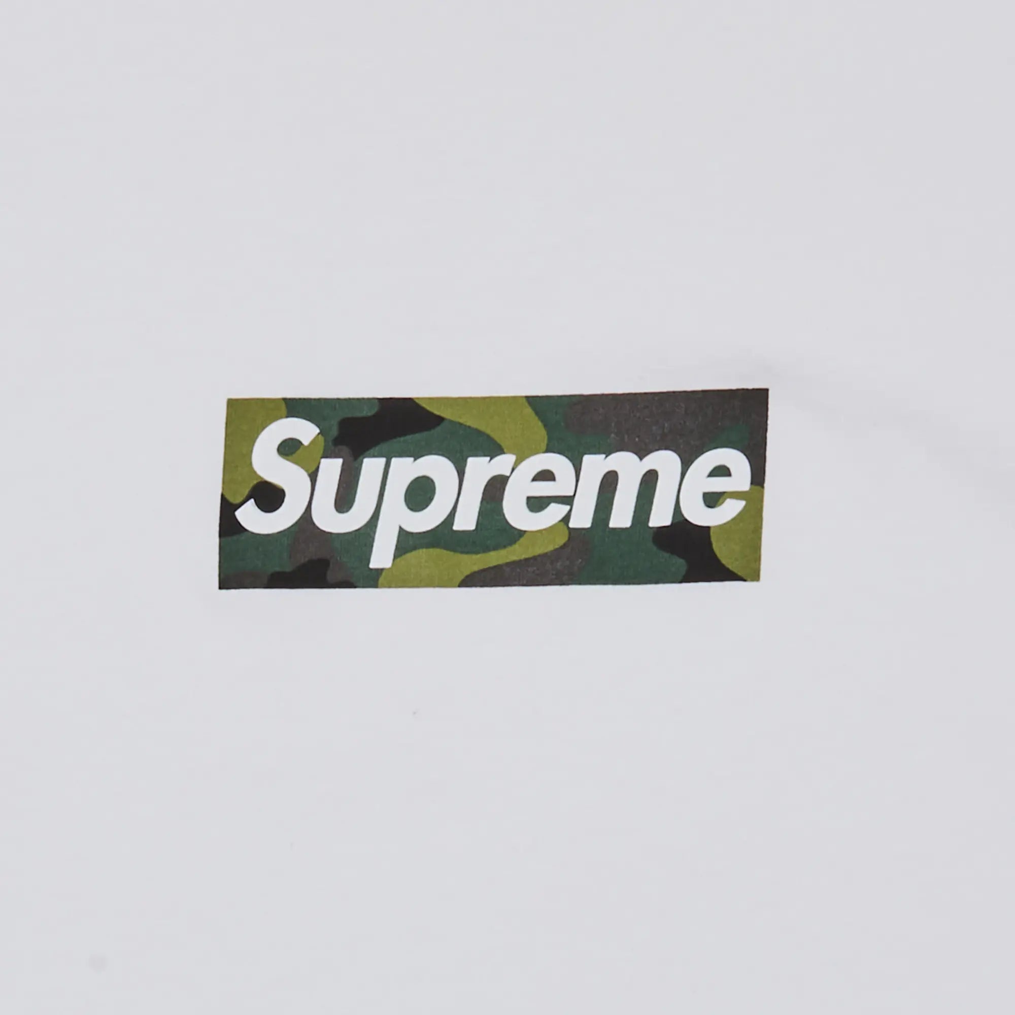 SUPREME BOX LOGO TEE "WHITE" FW23