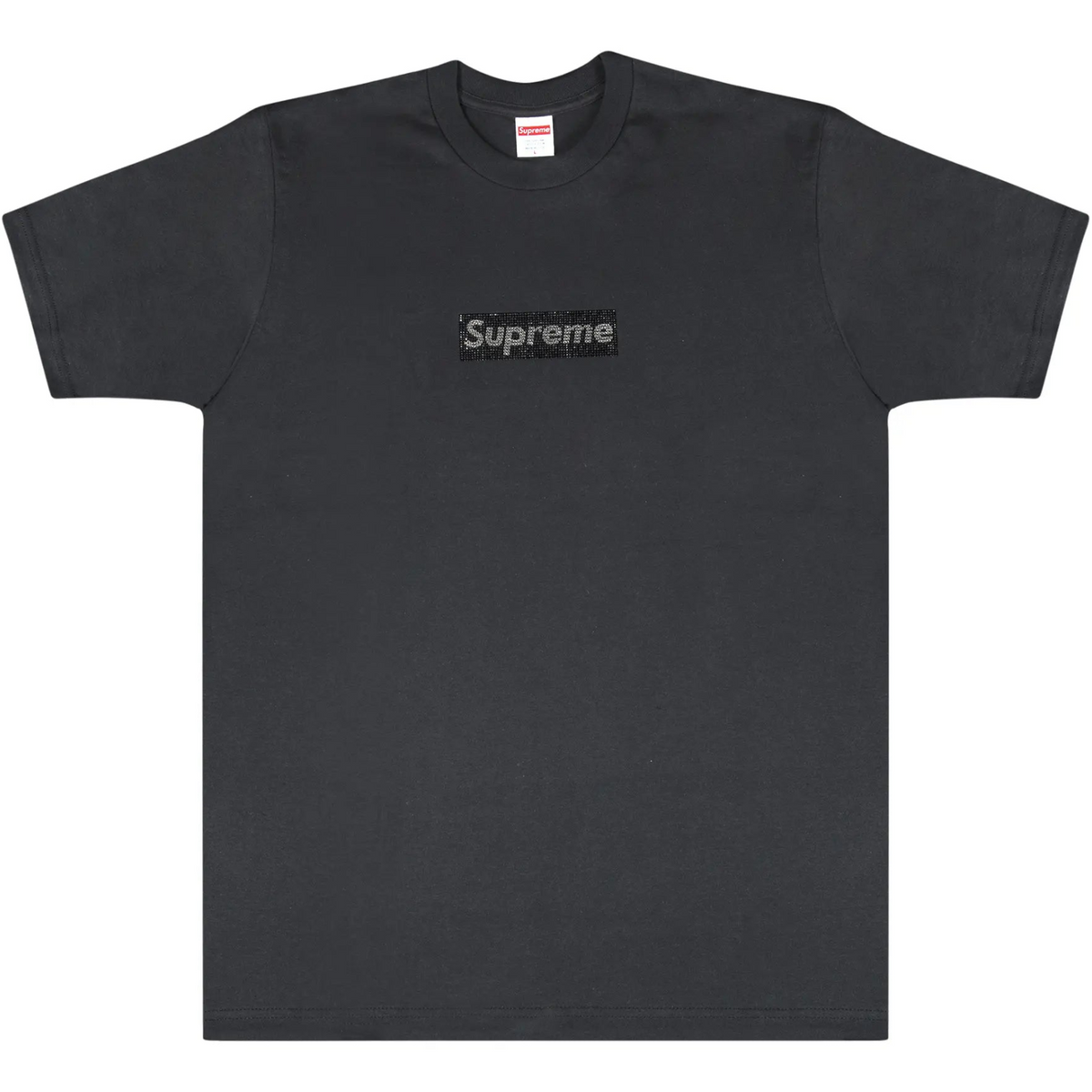 Supreme x Swarovski Box Logo T-Shirt 'Black'