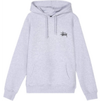 Stussy Basic Hoodie 'Ash Heather'