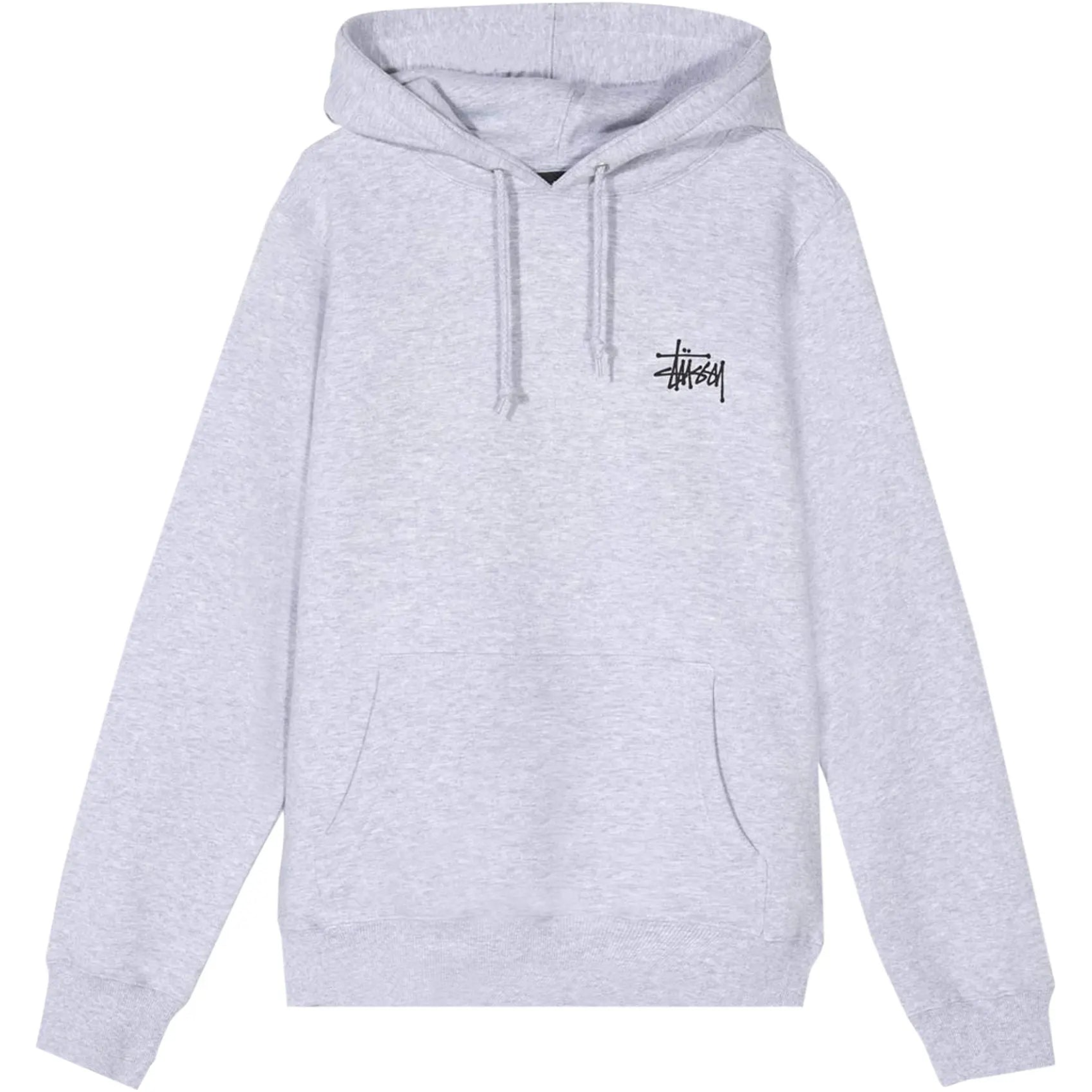 Stussy Basic Hoodie 'Ash Heather'