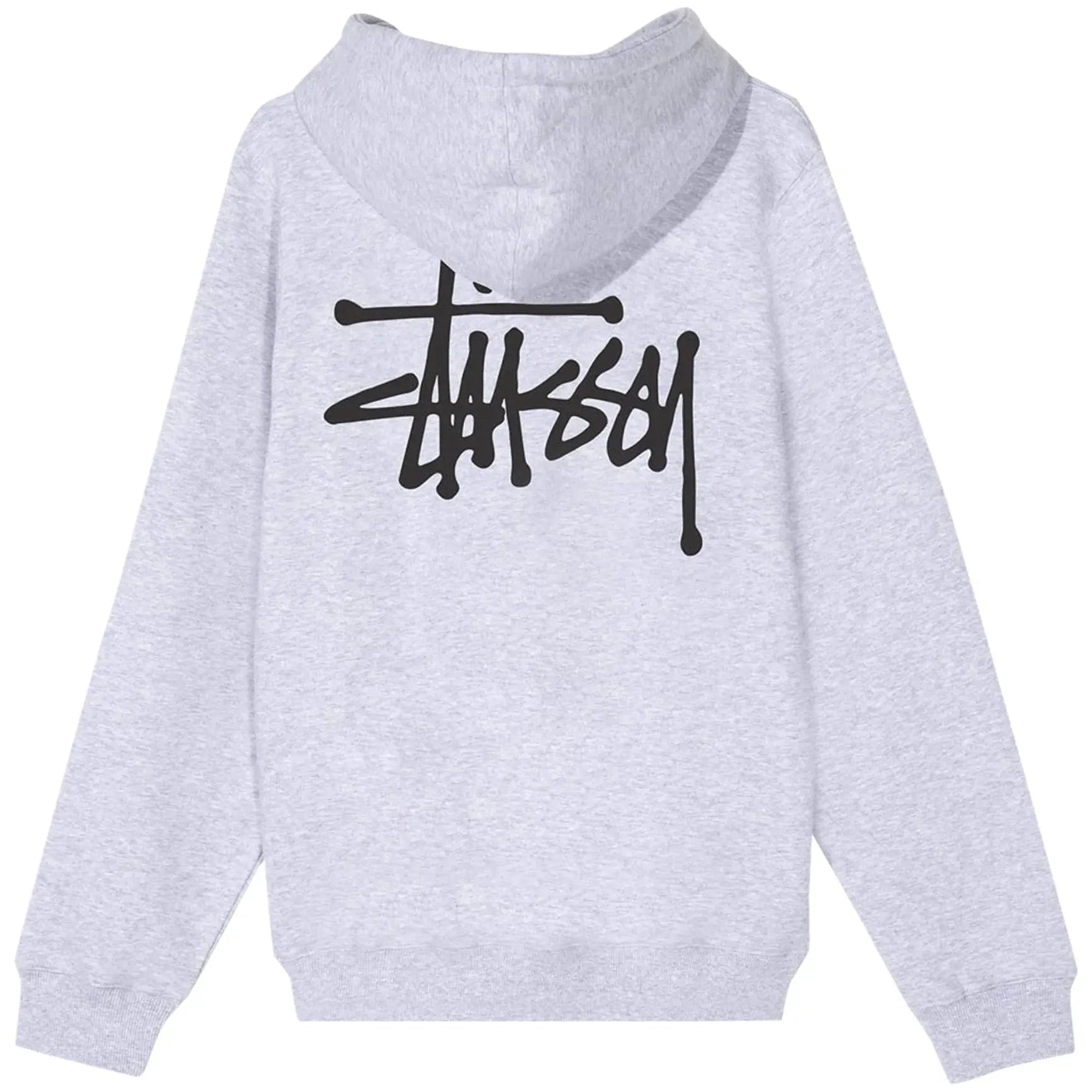 Stussy Basic Hoodie 'Ash Heather'