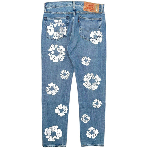 Denim Tears x Levi's Cotton Wreath Jean Light Wash