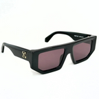 OFF-WHITE VANCOUVER SUNGLASSES “BLACK/DARK BURGUNDY”