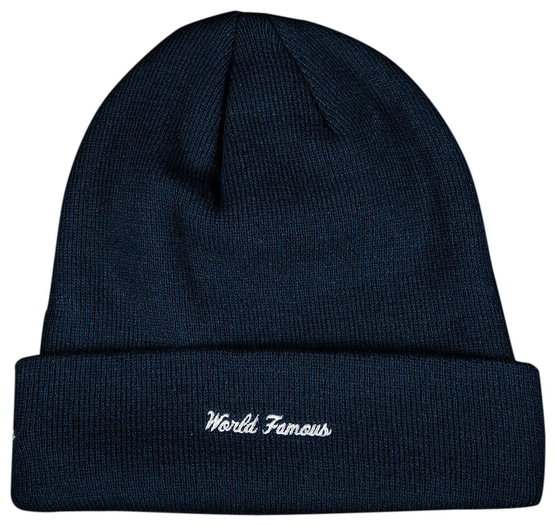 SUPREME X NEW ERA CROSS BOX LOGO BEANIE 'NAVY' GORRO AZUL