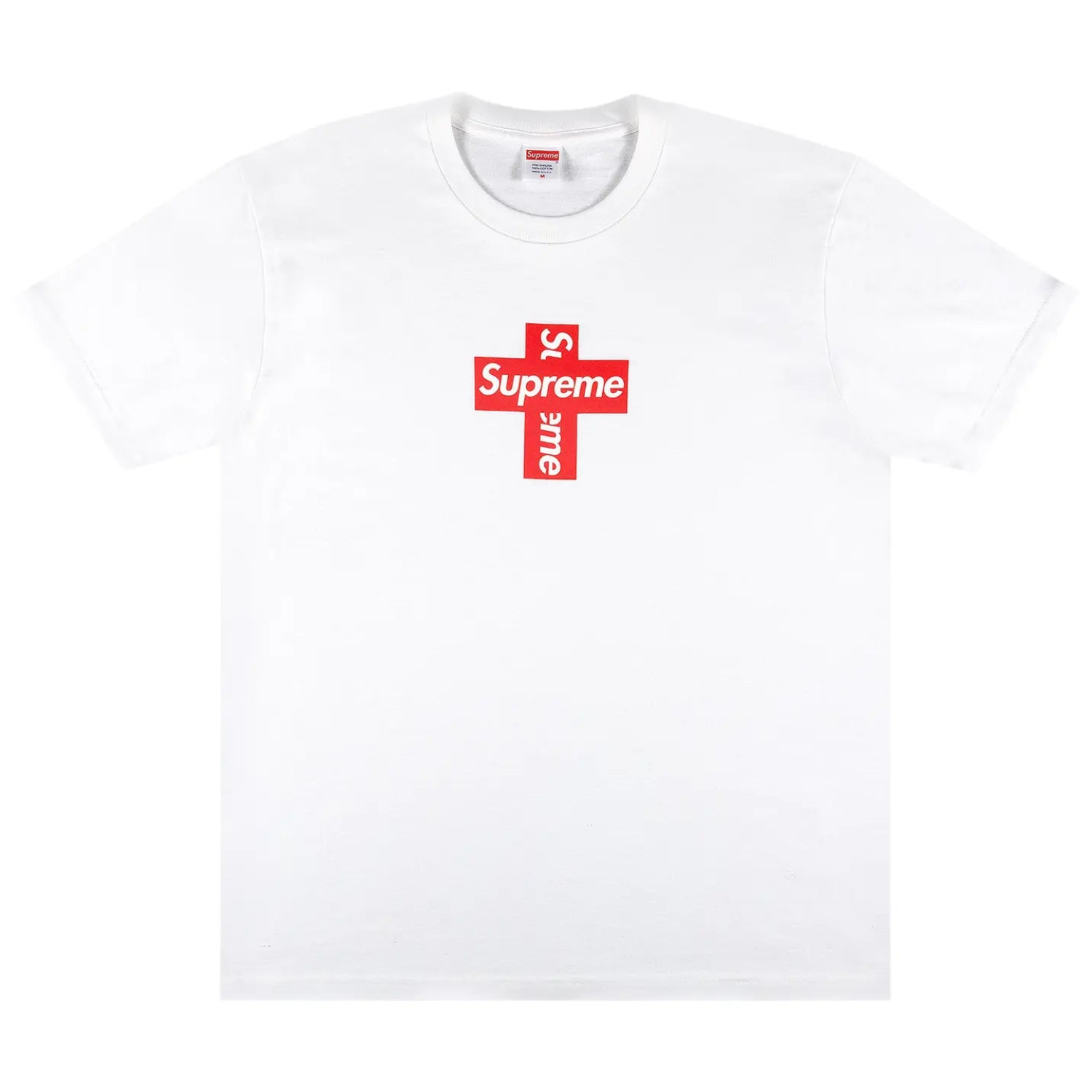 Supreme Cross Box Logo Tee 'White'