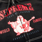 Supreme x True Religion Zip Up Hooded Sweatshirt 'Black'