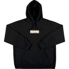 Supreme x Burberry Box Logo Hooded Sweatshirt 'Black'