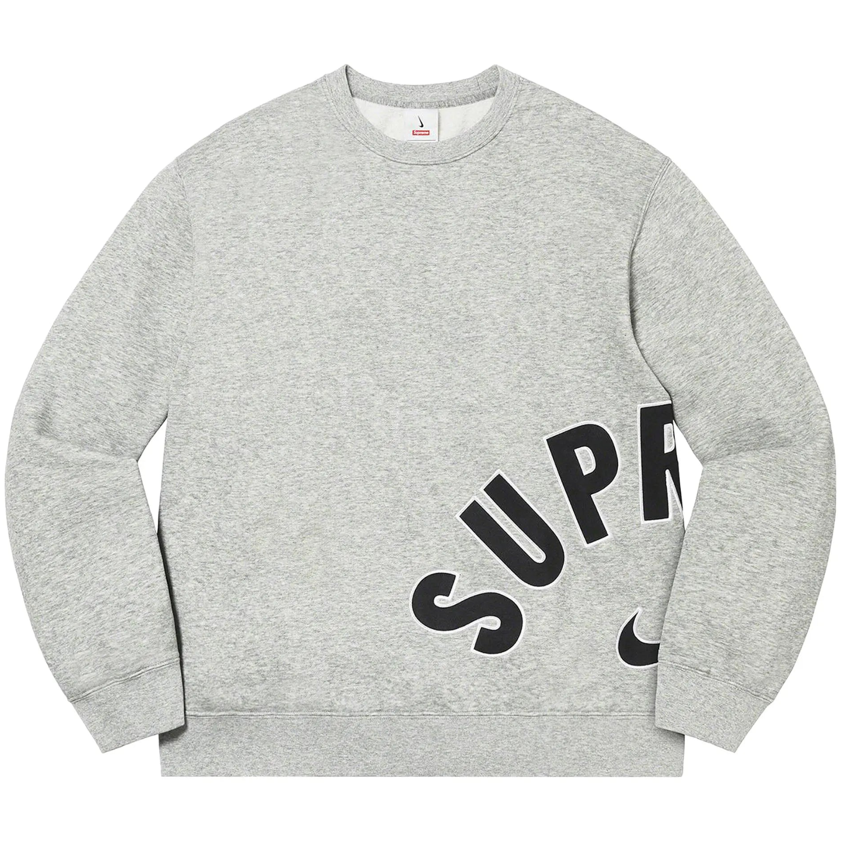 Supreme x Nike Arc Crewneck 'Heather Grey'