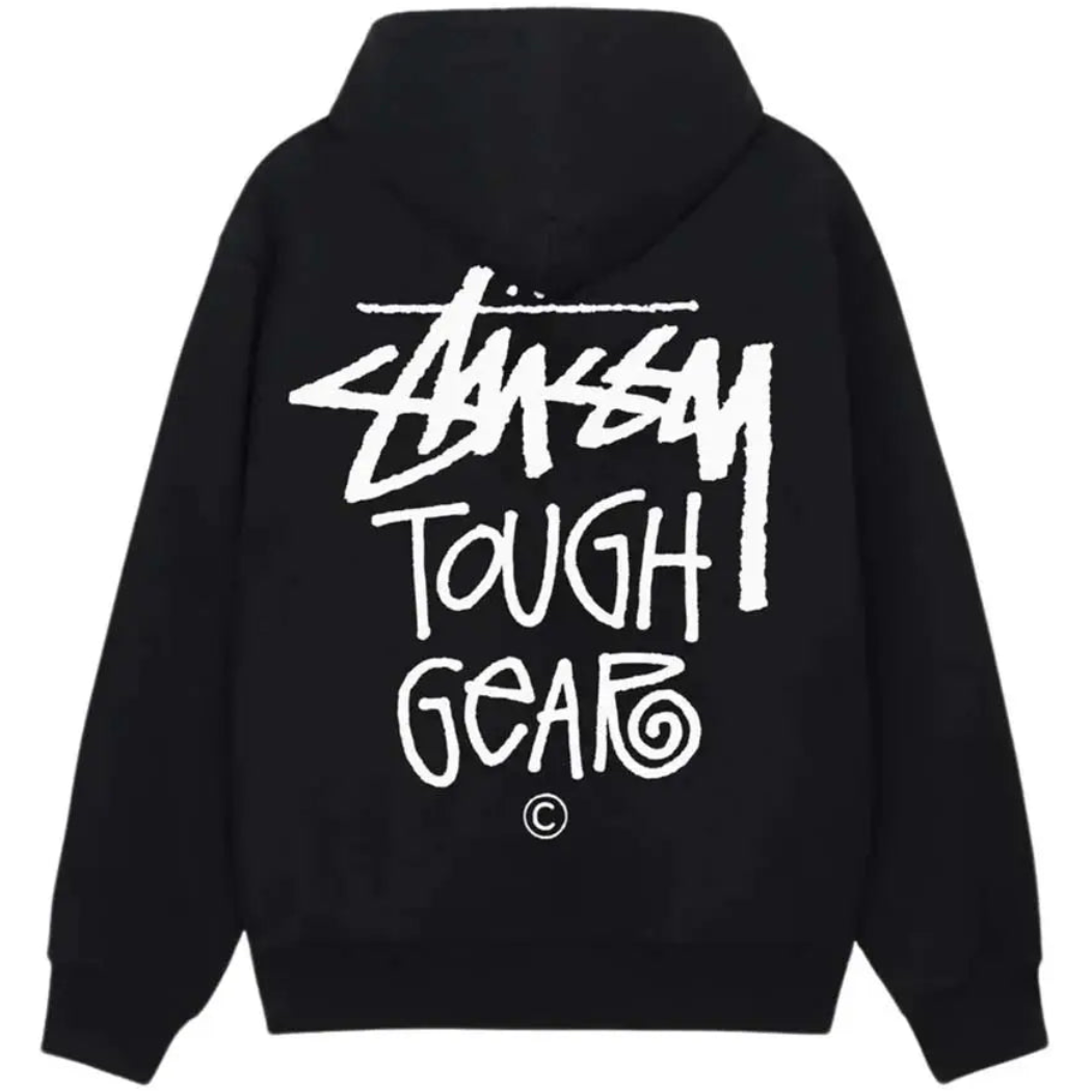 Stussy Tough Gear Hoodie 'Black'
