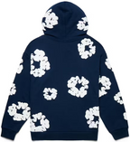 DENIM TEARS NAVY HOODIE POLERA AZUL NAVY