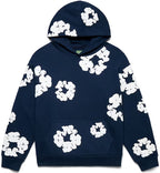 DENIM TEARS NAVY HOODIE POLERA AZUL NAVY