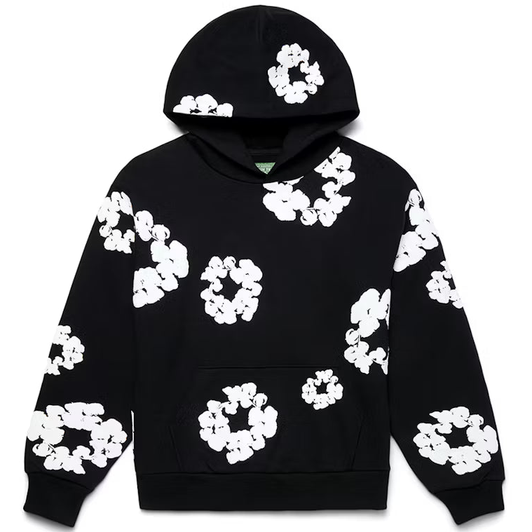 Denim Tears The Cotton Wreath Sweatshirt 'Black'