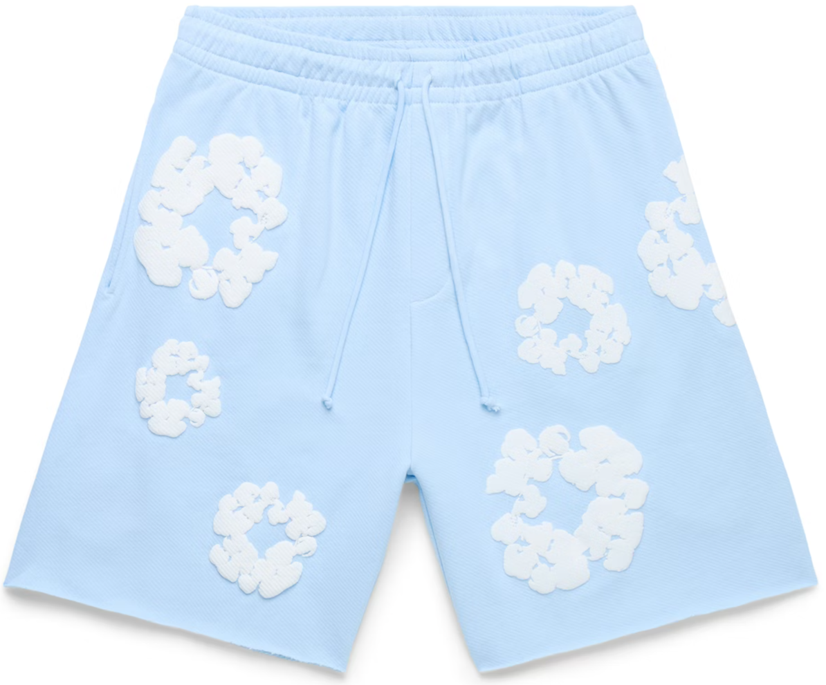DENIM TEARS POWDER BLUE SHORTS SS25