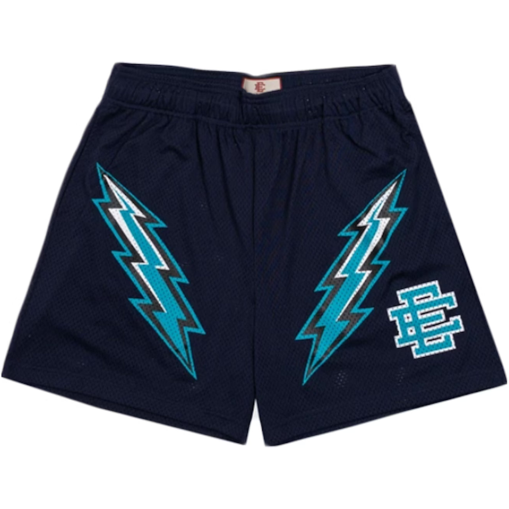 Eric Emanuel EE Basic Lightning Bolt Short Navy/Black/Teal