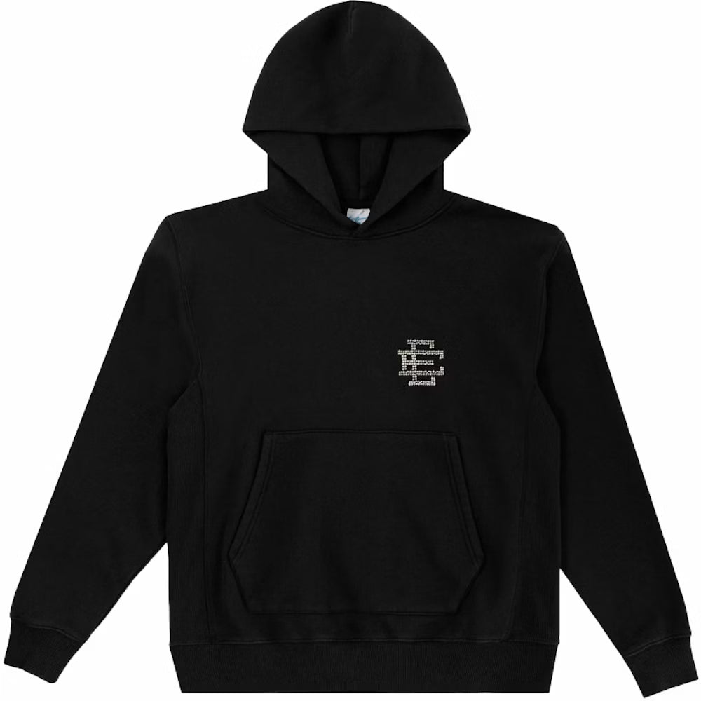 Eric Emanuel EE Basic Swarovski Hoodie Black