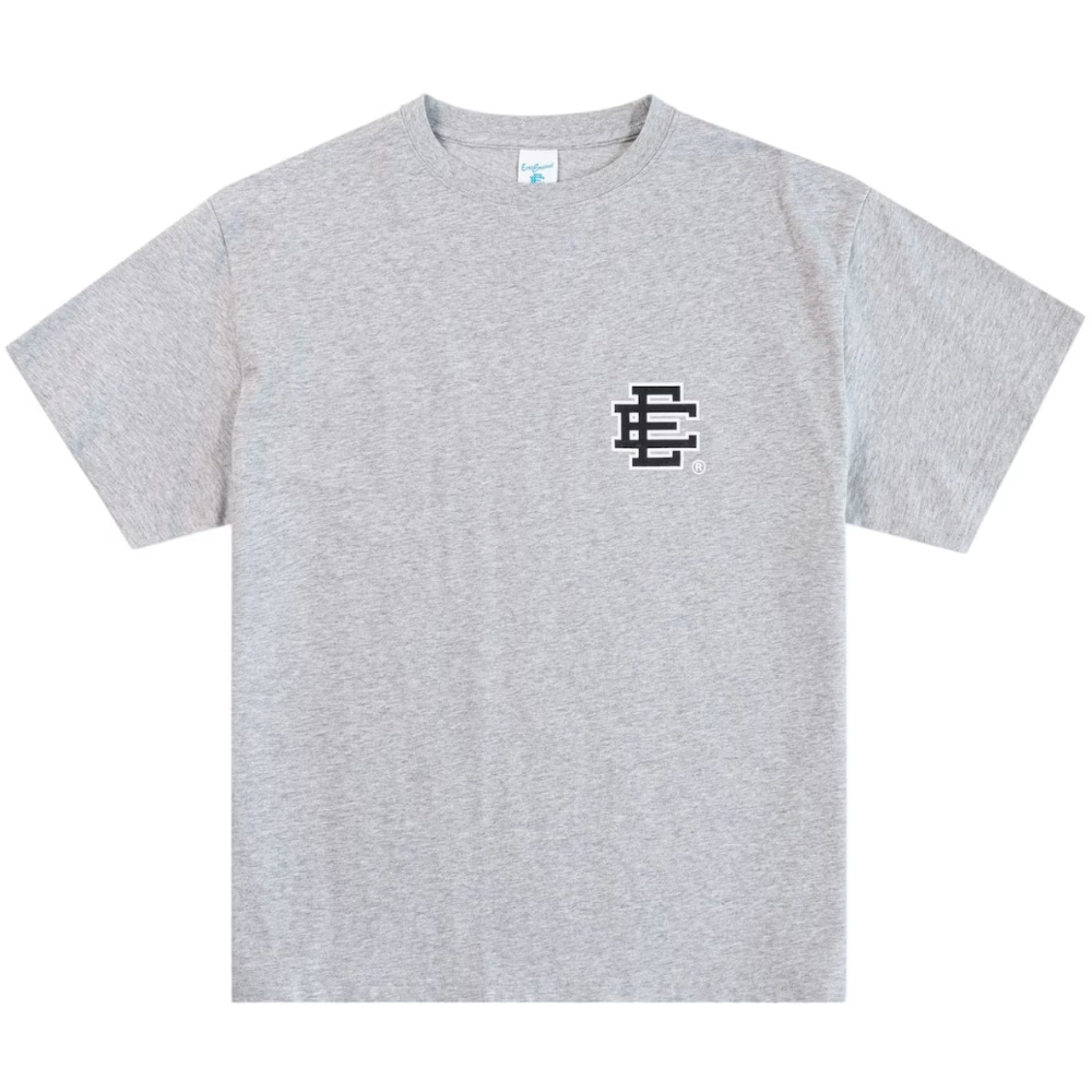 Eric Emanuel EE Basic T-Shirt Heather Grey/Black