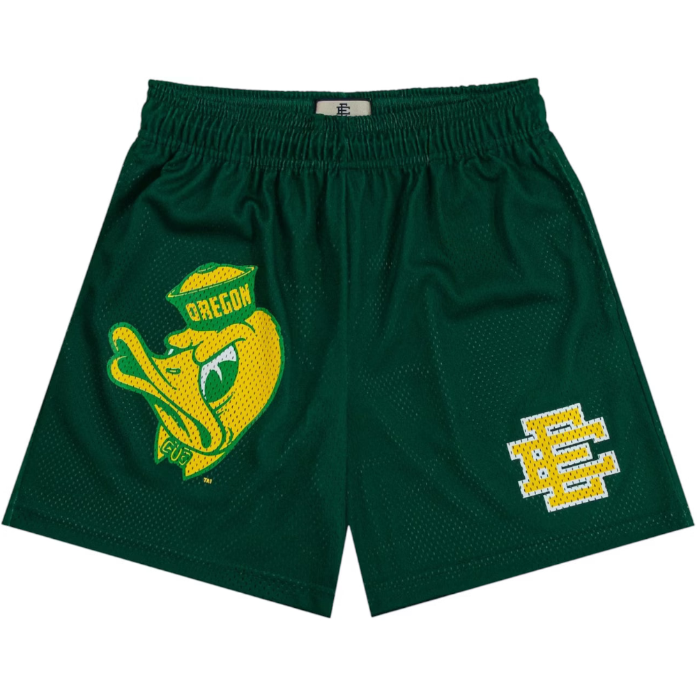 Eric Emanuel EE Basic University of Oregon Short Green/Yellow