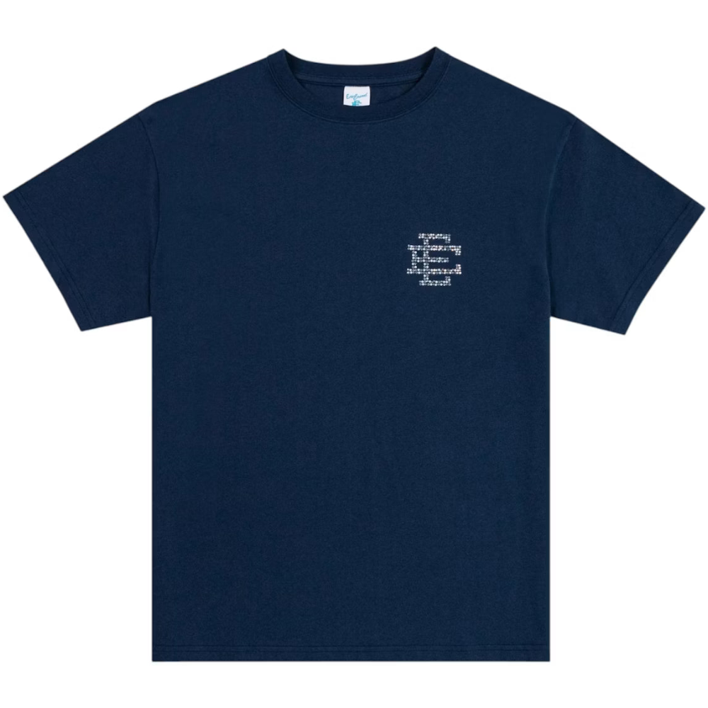 Eric Emanuel EE Swarovski T-Shirt 'Navy'