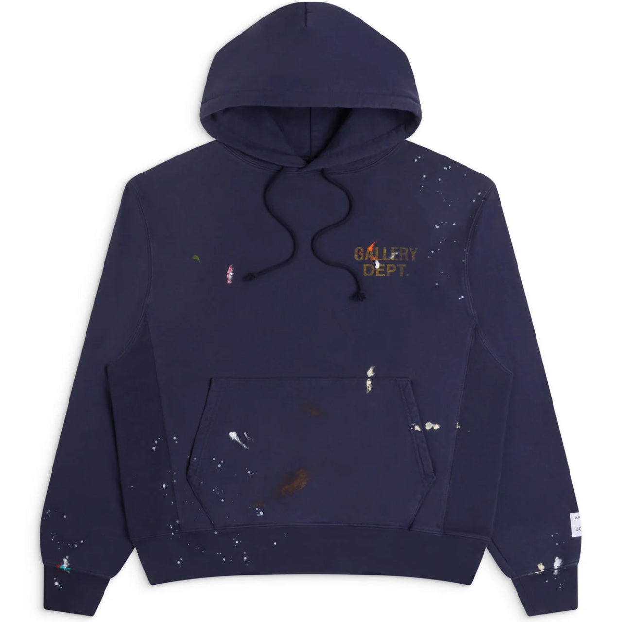 Gallery Dept. Gd Paint Logo Hoodie Vintage Navy