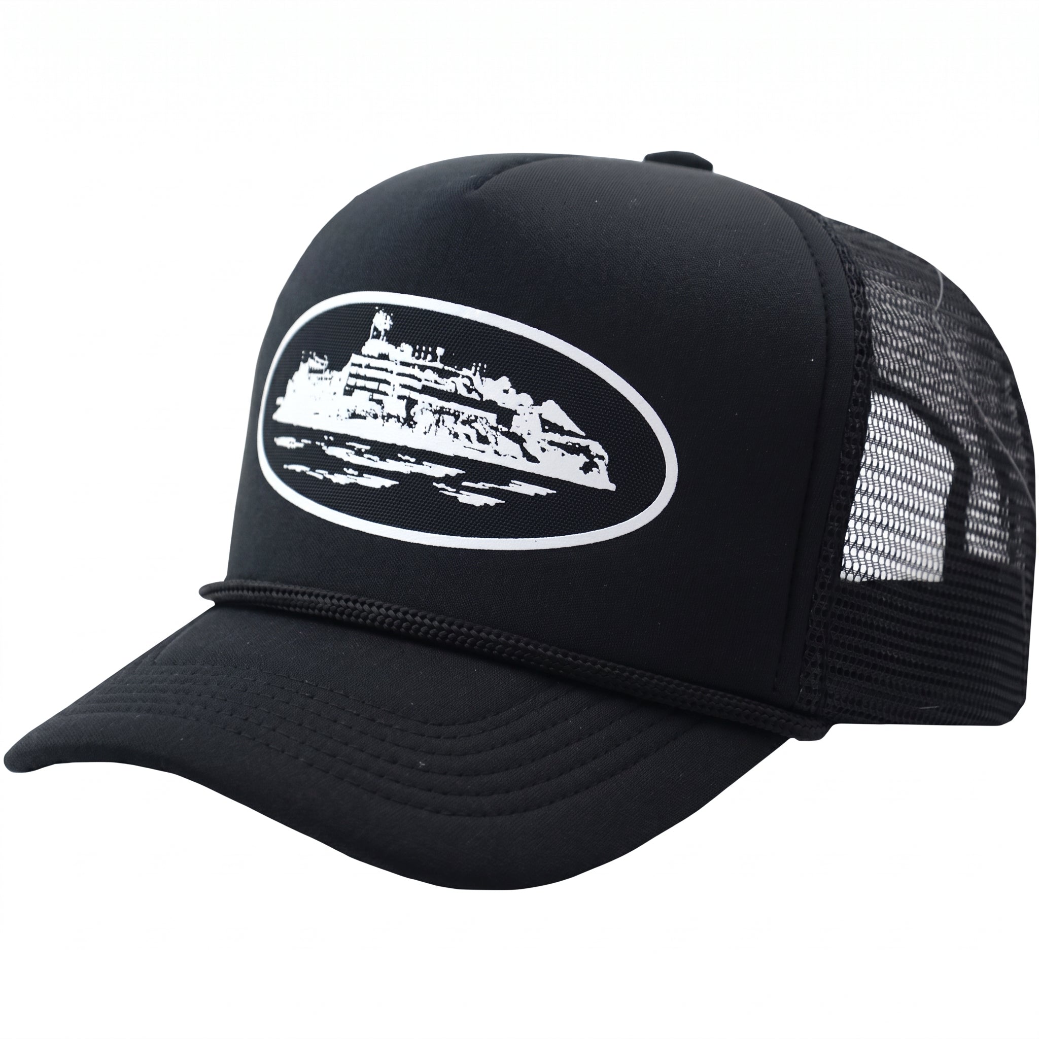 Corteiz OG Alcatraz Trucker Trucker 'Black'