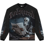 Godspeed Black Monday L/S Thermal Tee Black Wash