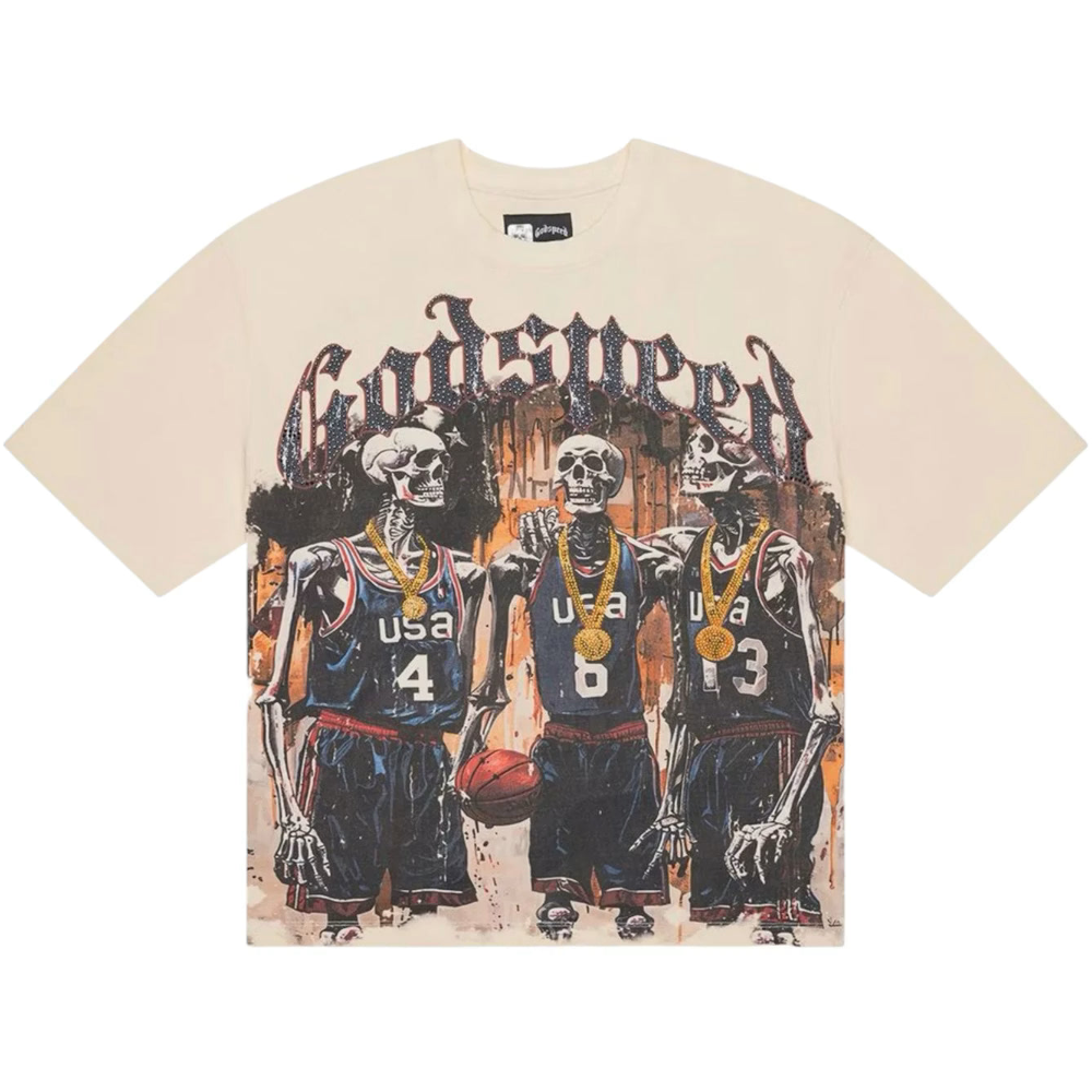 Godspeed Dream Team T-Shirt Bone