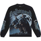 Godspeed F.T.D Long-Sleeve T-Shirt 'Black Wash'